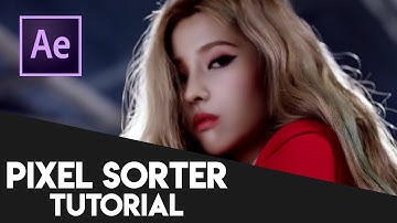 #1 After Effects CC | Melting Effect (Pixel Sorter) | Transition