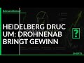 Heidelberg Druck dreht um: Drohnenabwehr bringt Gewinn #Aktien #Börse