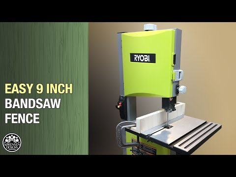 How to Make a Fence for a 9 Inch Bandsaw