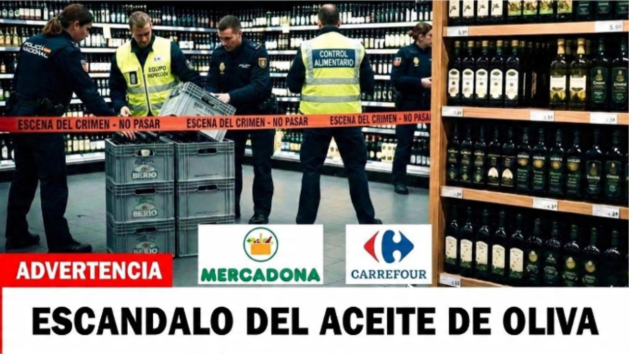 🚨MERCADONA, ALDI, LIDL: ESCÁNDALO del ACEITE DE OLIVA en ESPAÑA – 13 MARCAS al DESCUBIERTO