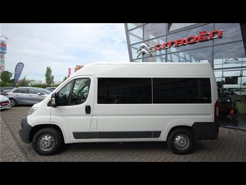 Peugeot Boxer Bus 9 Sitzer 33 L2h2 Fahrersitz Gefedert Navi Youtube
