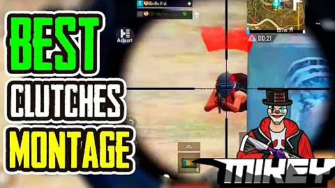 PUBG MOBILE LITE INTENSE CLUTCHES MONTAGE | MIKEY GAMER