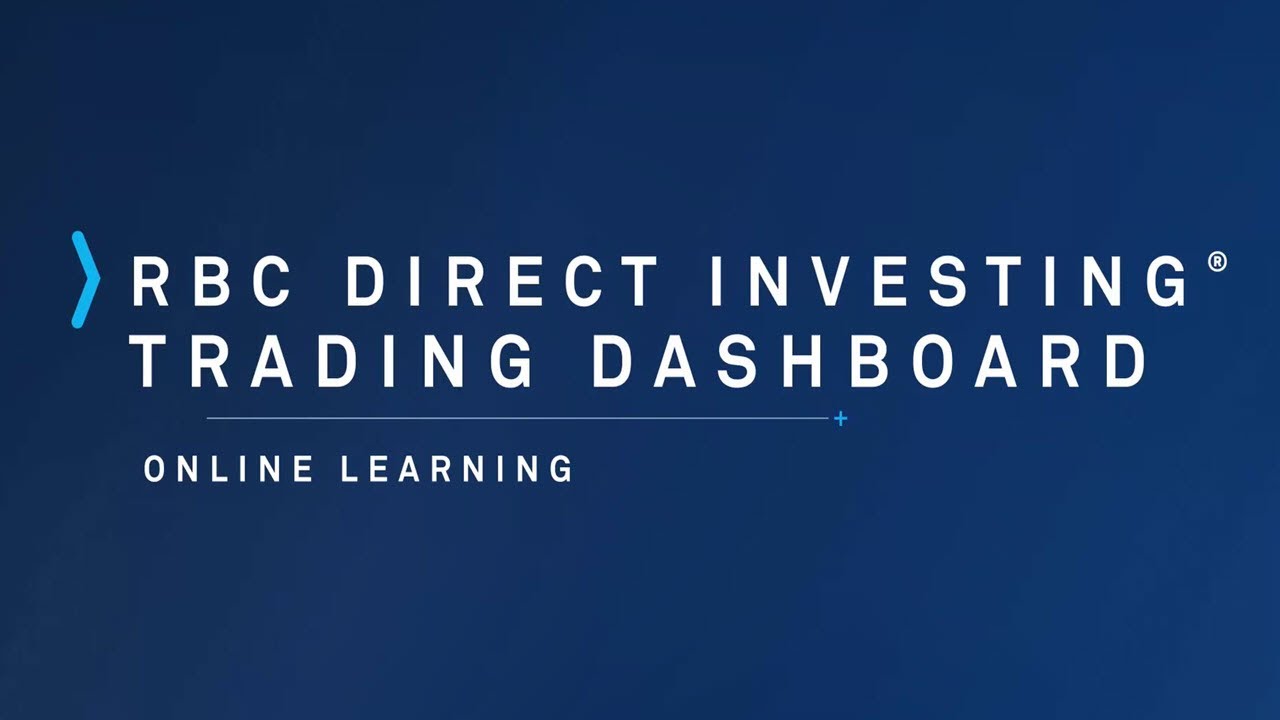 An Overview of the Trading Dashboard