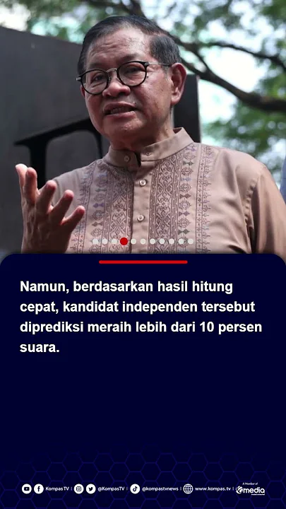 Pramono Mengaku Kagum dengan Dharma-Kun karena Raih 10 Persen Suara di Pilkada Jakarta #pilkada2024