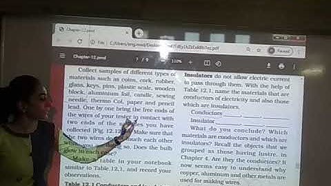 Class 6 | Science | Ch 12: Electricity and Circuits | part3 | ncert