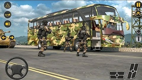 Us Military Bus Simulator Game- Army Bus Driver 2022- Android Gameplay