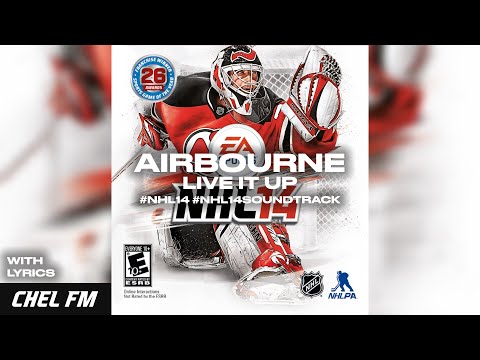 Airbourne - Live It Up (+ Lyrics) - NHL 14 Soundtrack