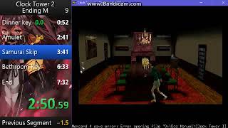 Clock Tower 2:The Struggle Within Ending M 7:21.83 World Record