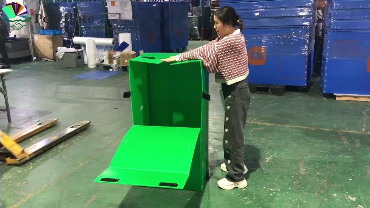 Reusable plastic wardrobe boxes, Wardrobe packing boxes for moving Polyflute Manufacturer YouTube
