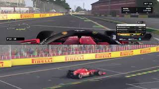 F1 2020 Splitscreen funny moments