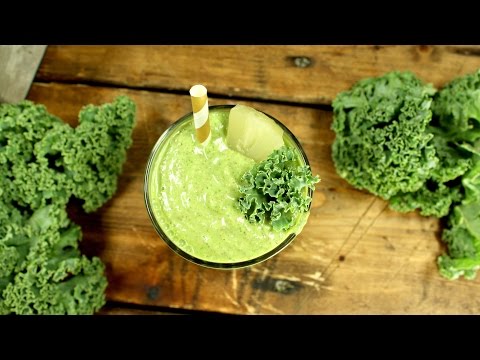 pineapple-banana-kale-smoothie