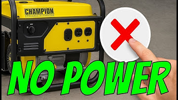 How to fix a Generator with No Power! Replacing Brushes