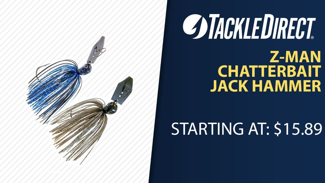 ダンシャリマン Z-Man Evergreen Chatterbait Jack Hammer - TackleDirect