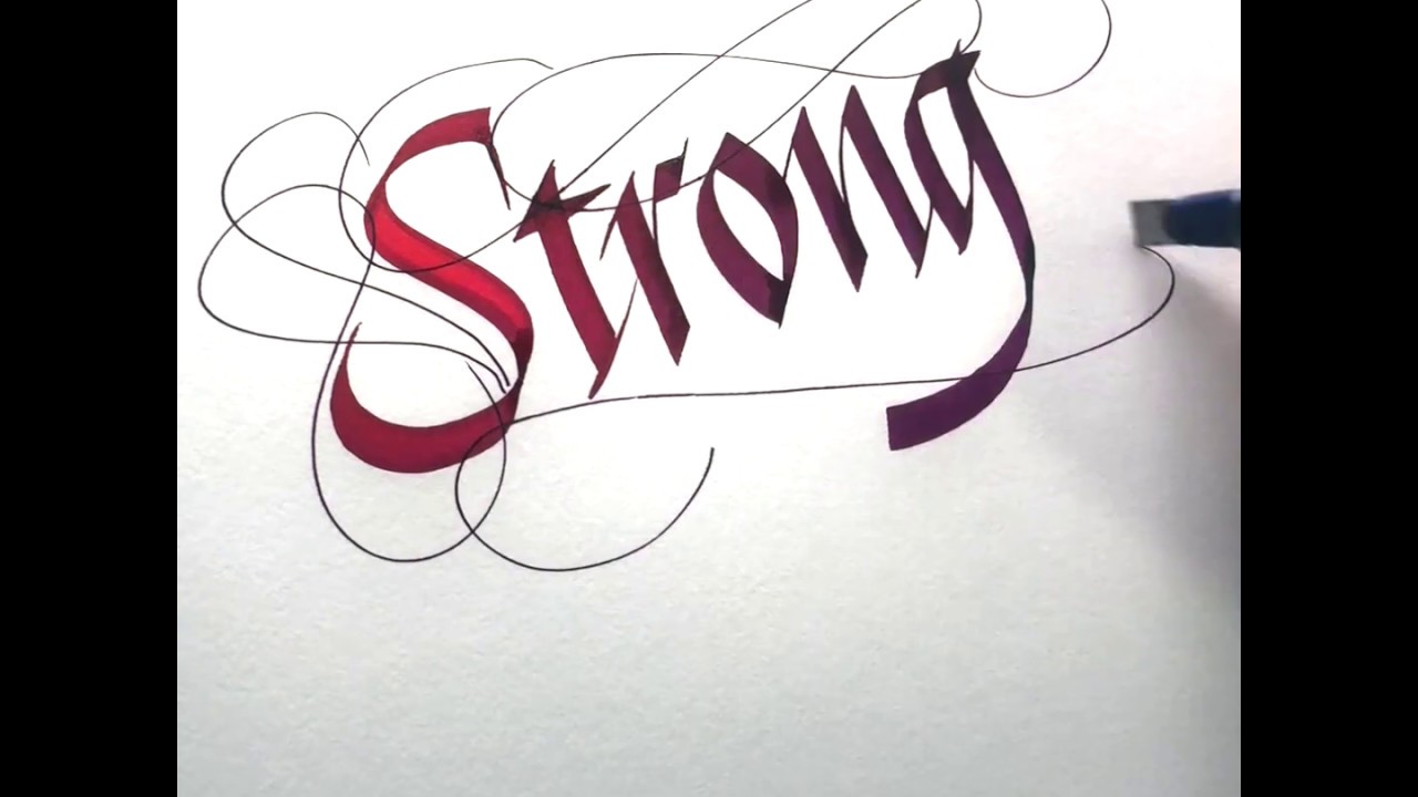  PILOT Enso Parallel Pen Hand Lettering Calligraphy