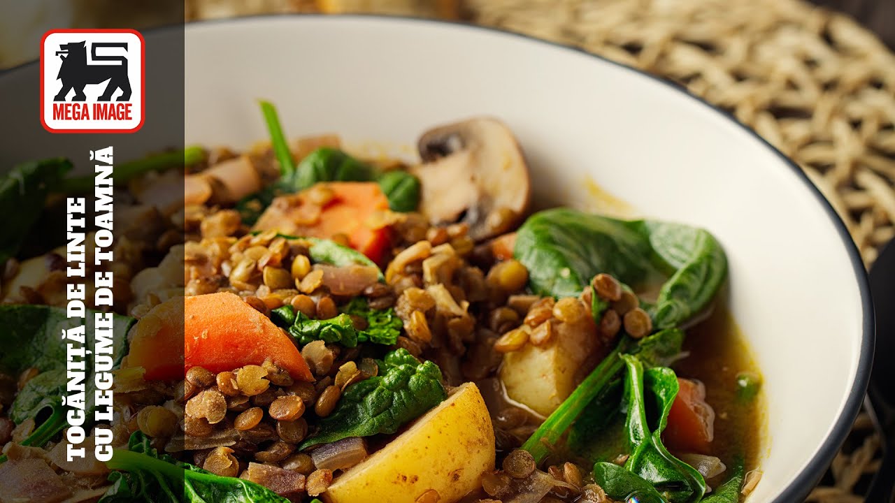 Tocăniță de linte cu legume de toamnă | MEGA IMAGE