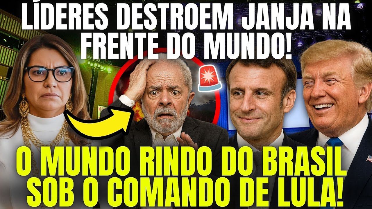 JANJA TENTA ESNOBAR DURANTE A COP 30 E É HUMILHADA POR LÍDERES MUNDIAIS! ACABOU TODA CREDIBILIDADE!