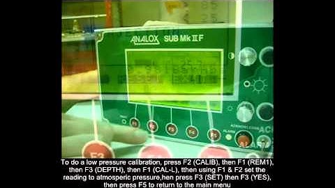 Sub MkII F zero and span calibration video tutorial.avi