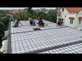 Techniques Construction Solid Reinforced Concrete Roofs For Your House - Building Step By Step