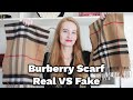 Burberry Scarf Real VS Fake ❌ || Learn How To Spot The Differences