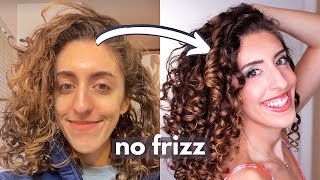 HOW TO FIX FRIZZY CURLS | Troubleshooting Curly Hair