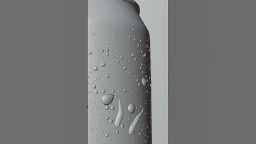Realistic Water Drop Simulation In Blender