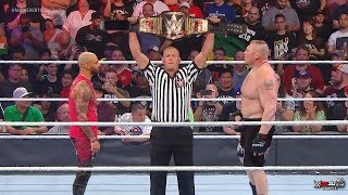 FULL MATCH - Brock Lesnar vs. Ricochet - WWE World Championship Match - WWE Super ShowDown 2020