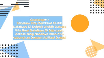 Tutorial Membuat Grafik Untuk DataBase Di Delphi