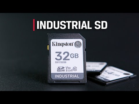 Industrial SD Card with Built-In Feature Set – Kingston Technology