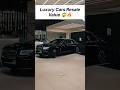 Luxury Cars Resale Value!! 😱🔥