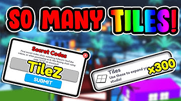 BEST WAYS TO GET TILES QUICK! YouTube Simulator Z! | Roblox