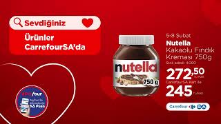 Sevdiğiniz Ürünler Carrefoursada.
