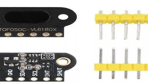 TOF050C 400C Laser Distance Sensor Module TOF Time-of-flight Distance IIC Output for Arduino VL6180