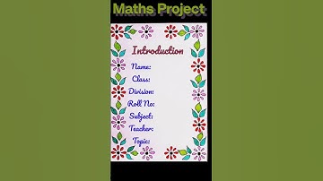 Maths Project: Rational Numbers #shorts #youtubeshorts #rationalnumbers