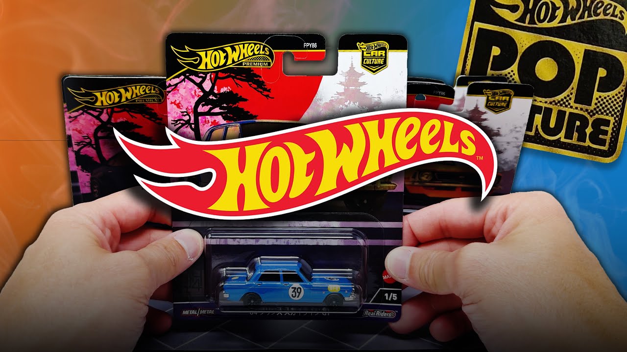 HOT WHEELS PREMIUM JAPAN HISTORICS 4 BOX - YouTube