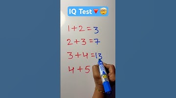 math riddles | IQ Test #mathriddles #iqtest #shorts
