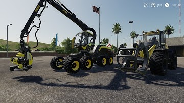 Farming Simulator 19 #2 Multiplayer Logging