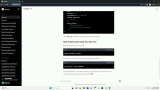 python create cli tool