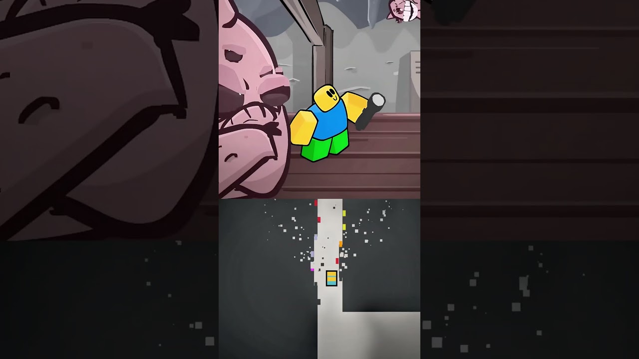 Roblox Doors Floor 2 Funny Animation (@simionsi Animation) | Blue Bouncing Square 