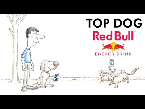 Top Dog Red Bull Gives You Wings Youtube
