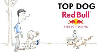 🐶 'TOP DOG' - 🥤 Red Bull gives you wings. Resimi