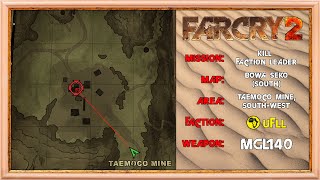 FAR CRY 2 - 1st UFLL MISSION MAPS - MAP 1 