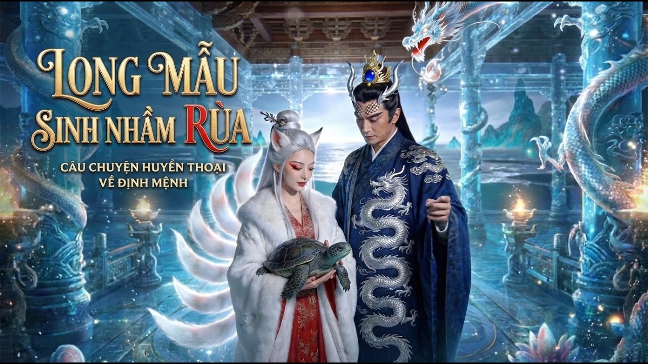 Cha là Long Vương, mẹ là Cửu Vĩ Hồ lại sinh ra Rùa con không ngờ lại là Huyền Vũ tái sinh.
