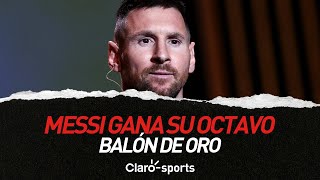 Thumbnail for Lionel Messi gana el Balón de Oro 2023, el octavo en su carrera