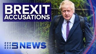 Boris Johnson ordered to front court over claims he lied about Brexit | Nine News Australia