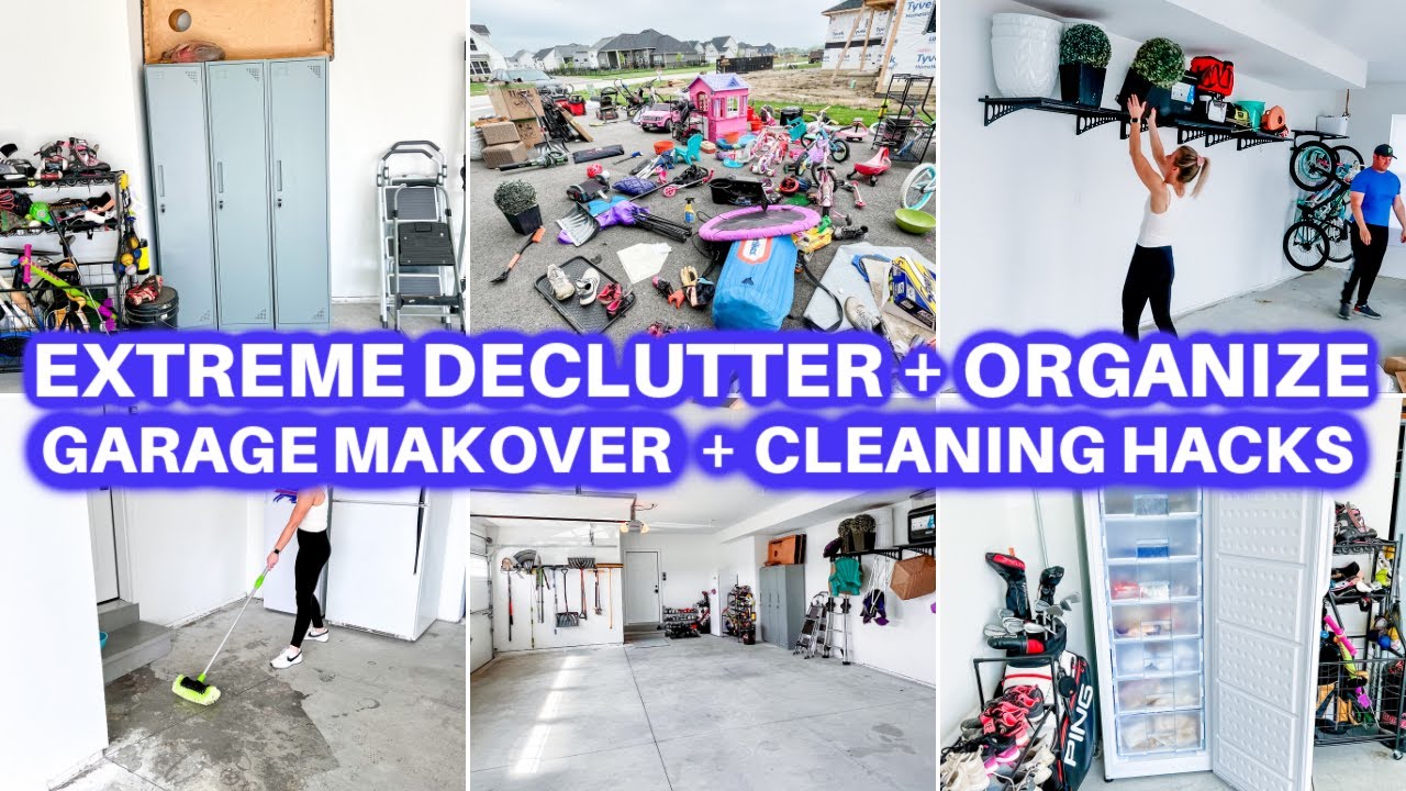 THROWING EVERYTHING OUT IN 2024 / Decluttering, Organizing, \u0026 Cleaning! Whole House Declutter