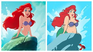 Disney Princess As Fat - Disney Characters as Plus-size Princesses