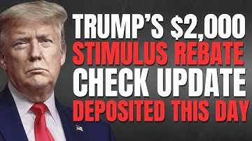 Trump SENDING Americans $2,000 Stimulus Rebate Checks Starting THIS Month | Stimulus Check Update