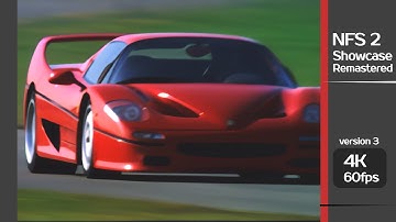Ferrari F50 Remastered version 3 (4k/60) Need for Speed II Showcase