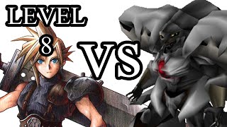 FFVII Level 8 Cloud Vs Diamond Weapon