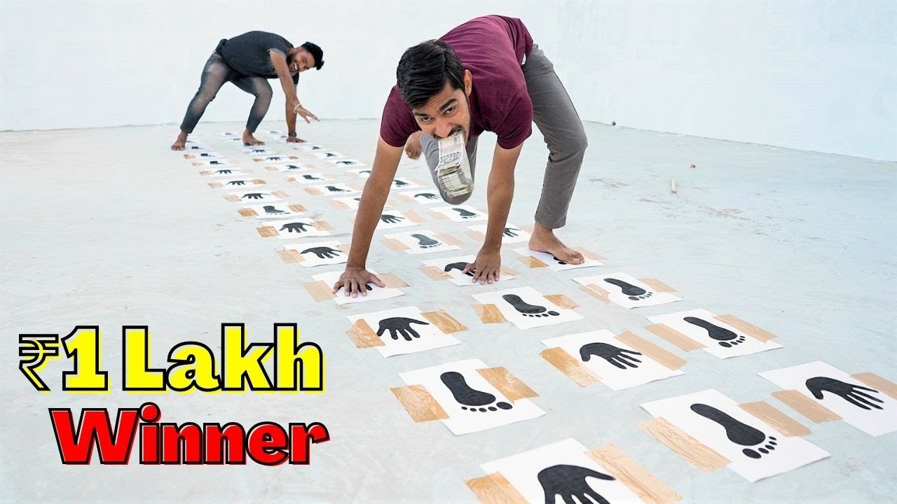 Hand & Feet Game Challenge | Winner Will Get ₹ 1 Lakh🤑🤑